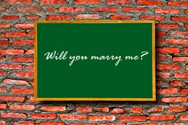 Blackboard ile evlenmek