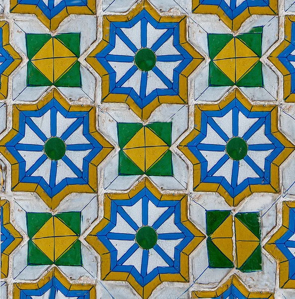 Colorido de decoración de azulejos de cerámica vintage —  Fotos de Stock