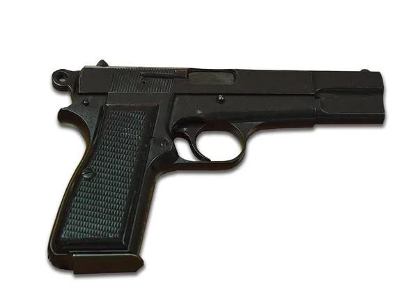Walter pp pistola aislada sobre fondo blanco — Foto de Stock
