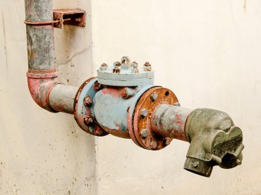 eski boru vanası bağlantı