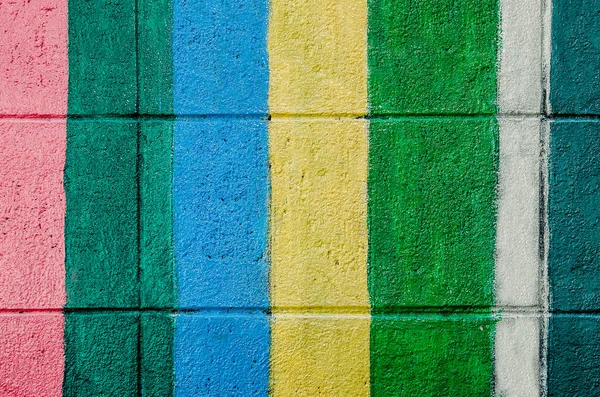Colorido de fundo de parede de cimento — Fotografia de Stock