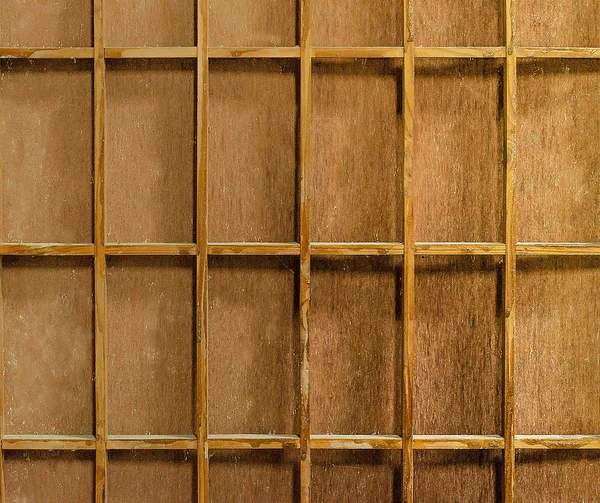 Κενό του ξύλινου ραφιού — Φωτογραφία Αρχείου