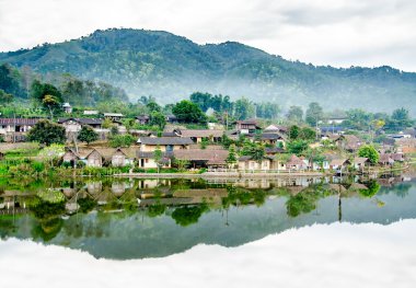 Ban rak thai Köyü, pai, mae hong son Çinli bir yerleşim