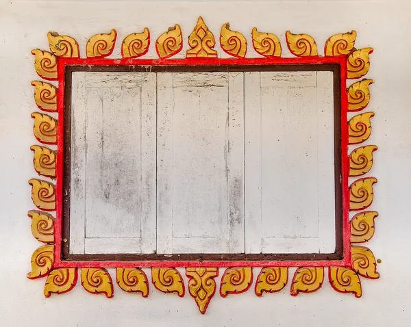 Old window thai style — Stock Photo, Image