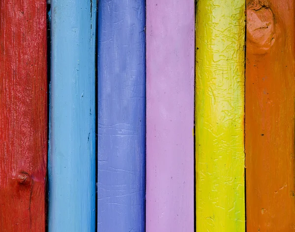 Colorido de madeira — Fotografia de Stock