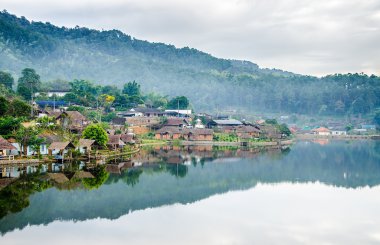 Ban rak thai Köyü, pai, mae hong son Çinli bir yerleşim