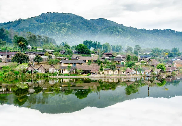 Ban rak thai dorp, een chinese nederzetting in pai, mae hong son — Stockfoto