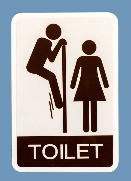 Symbool van toilet — Stockfoto