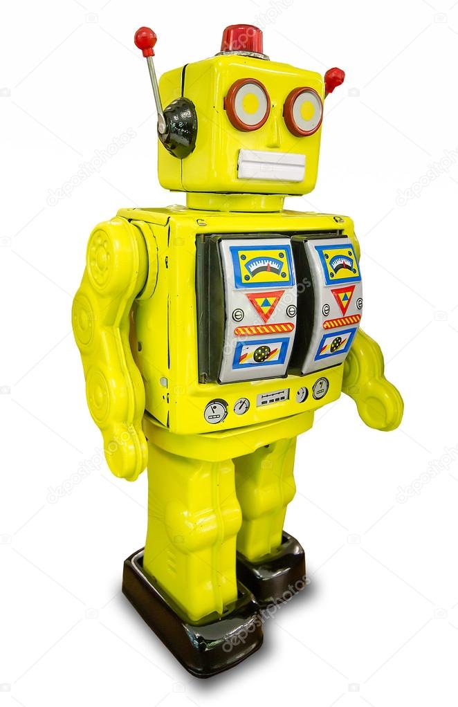 retro robot toy