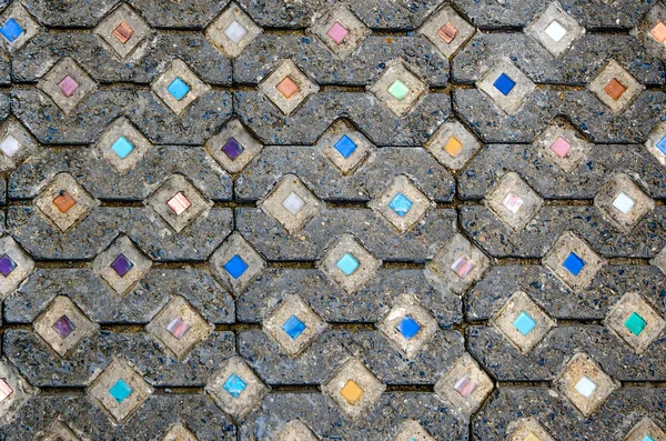 Abstract mosaic  on floor background — Stock Photo, Image