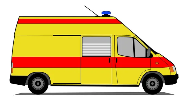 Ambulans! — Stok Vektör