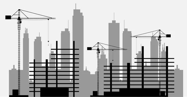 Ciudad Skyline — Archivo Imágenes Vectoriales