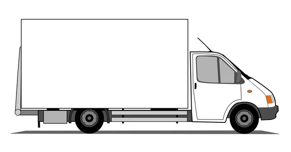 Camion de livraison — Image vectorielle