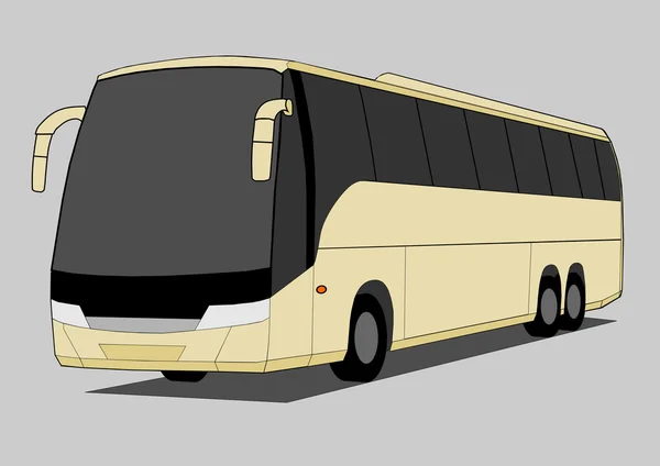 Coach bus — Stok Vektör