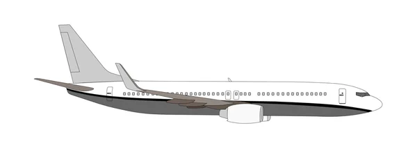 Avión — Vector de stock