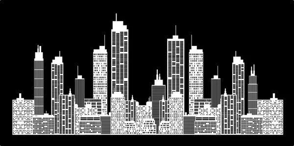 City skyline Royalty Free Stock Vectors