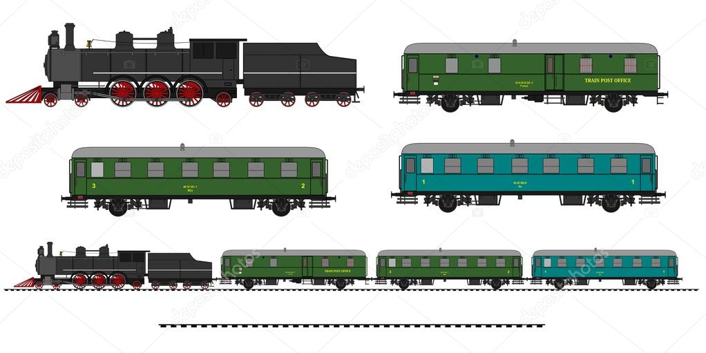 Vintage train kit
