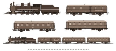 Vintage tren seti