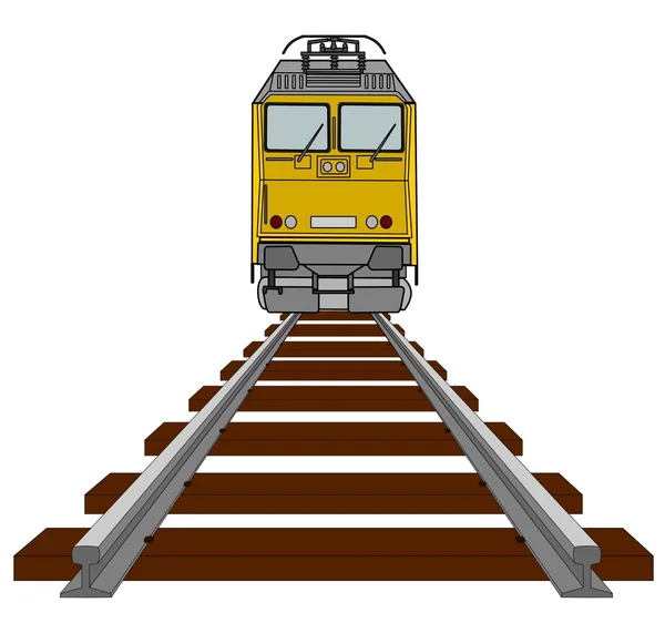 Locomotive — Image vectorielle