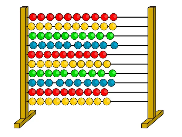 Ábaco — Archivo Imágenes Vectoriales