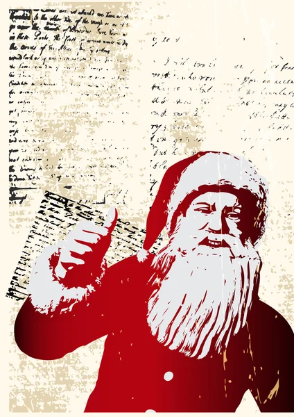 Santa mówi tak! — Wektor stockowy