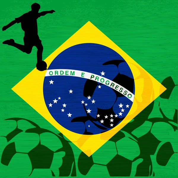 Brasilien 2014 — Stockvektor