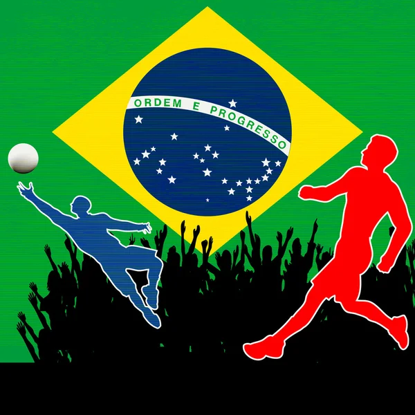 Brazylia 2014 — Wektor stockowy