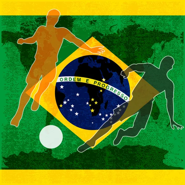 Brasilien 2014 — Stockvektor