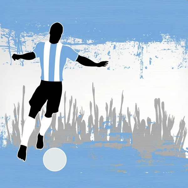 Fotbal argentina — Stockový vektor