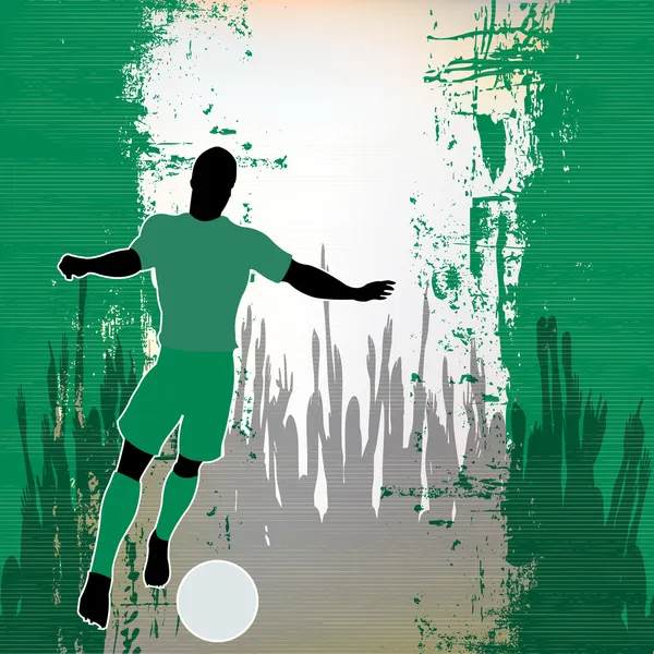 Fußball-Nigeria — Stockvektor