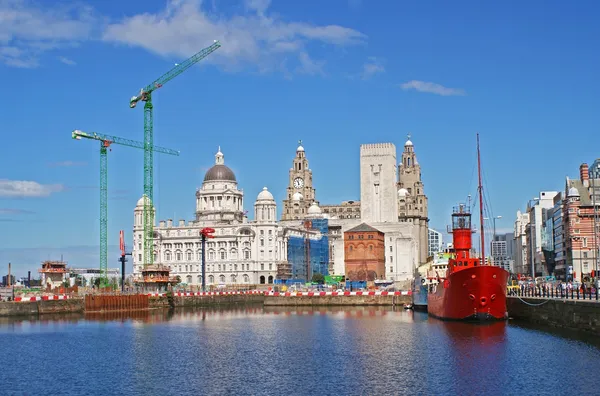 Liverpool Docks — Stockfoto