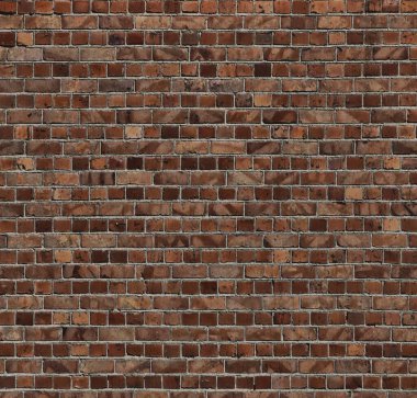 Tuğla arkaplan ve doku için eski usul tuğla duvarlar.