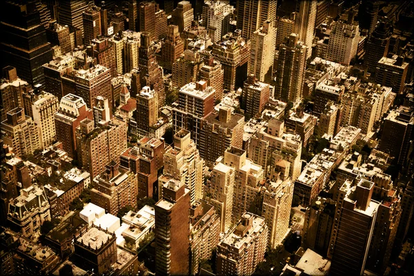 Dark Grungy Edificios de Nueva York — Foto de Stock