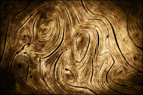 Mörkt trä virvlar organiska bakgrundsstruktur — Stockfoto