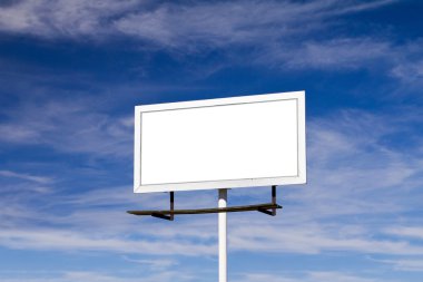 boş billboard işareti