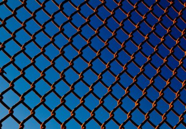 zincir bağlantı çit arka plan deseni