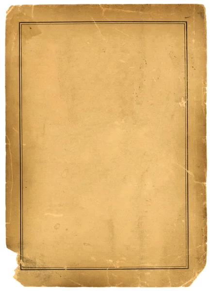 1800 年代アンティーク羊皮紙紙バック グラウンド テクスチャ — ストック写真