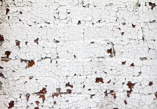 Cracked Painted Brick Wall — Stock Photo, Image