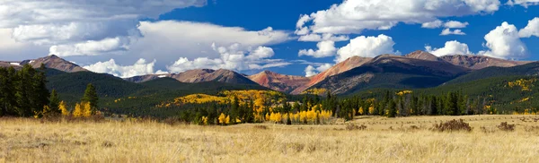Colorado Rocky Mountain Fall Panoramic Landscape — Stock Photo, Image