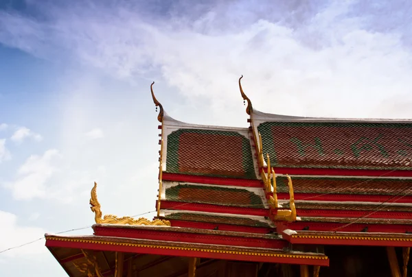 Templo telhado . — Fotografia de Stock