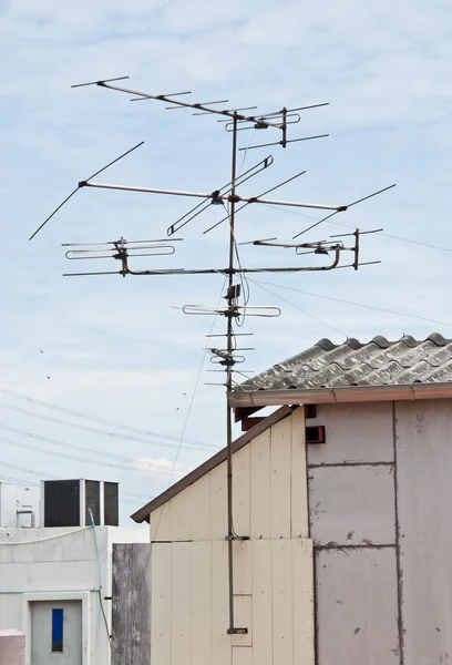 TV anteni. — Stok fotoğraf