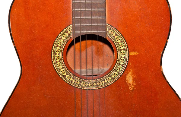 Una vieja guitarra . — Foto de Stock