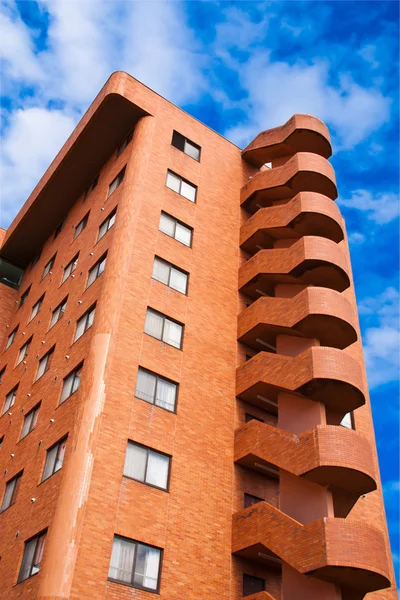 Orange building — Stock Photo, Image