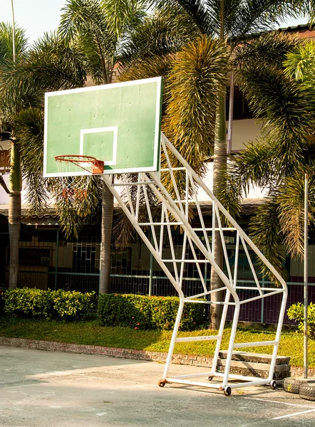 Basketball hoop. — Stock Photo, Image