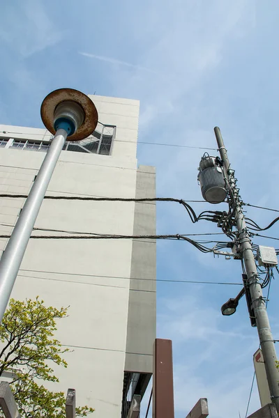 Posto de electricidade — Fotografia de Stock