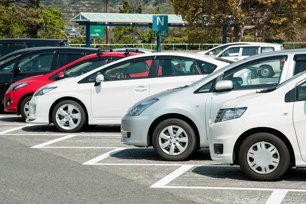 Parkeerplaats — Stockfoto