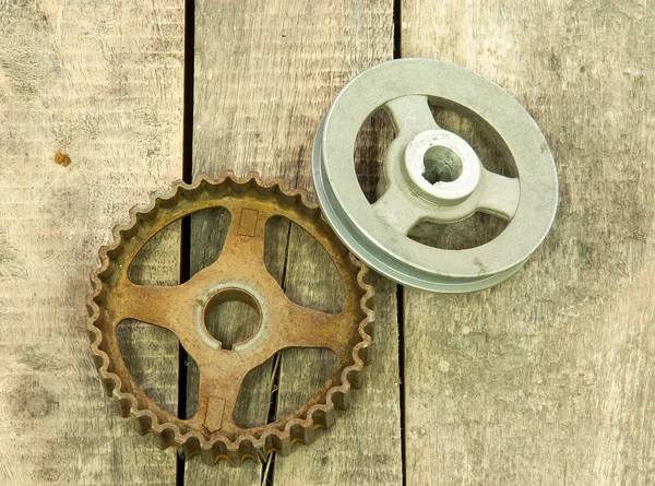 Gear, pulley — Stock Photo, Image
