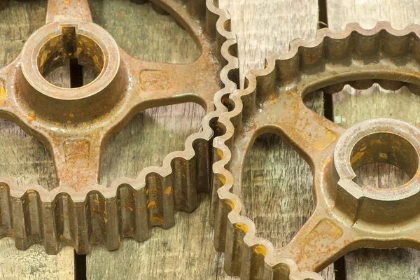 Rusty gears — Stock Photo, Image