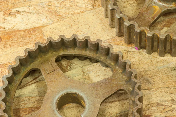 Rusty gears — Stock Photo, Image