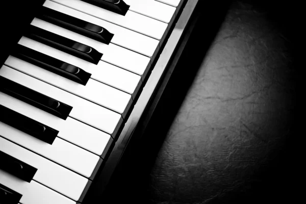 Клавіатура піаніно — стокове фото